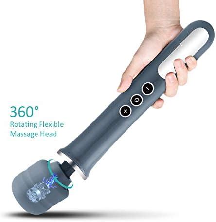 Magic wand rechafgeable massager